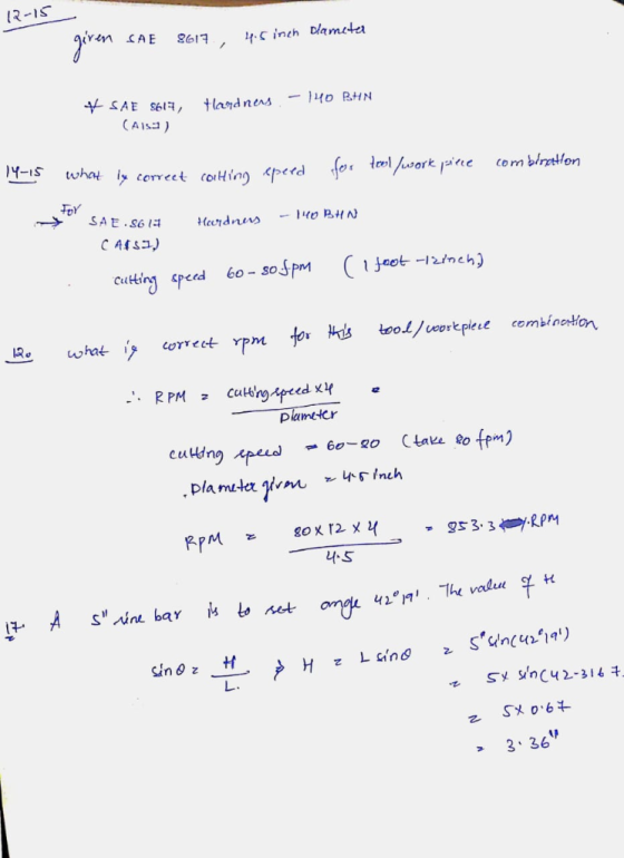 1R-IST inh Dlamttei CAIS) Y-Is cung peed 60-s0pm ewhat is Coret ypm plametcr cuudn 나5 in oz レ 3.36