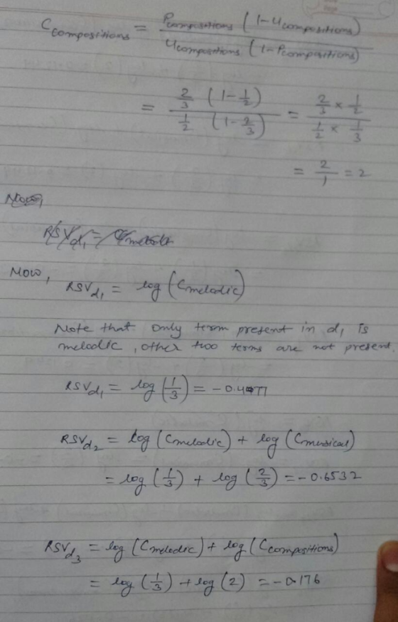 (-니 3 2. 二2. lo d Note thnt melooic ,othe ems are not pre) et RSV, 드 Cact Conpesition