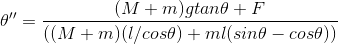 mqtan M +m)(/cost