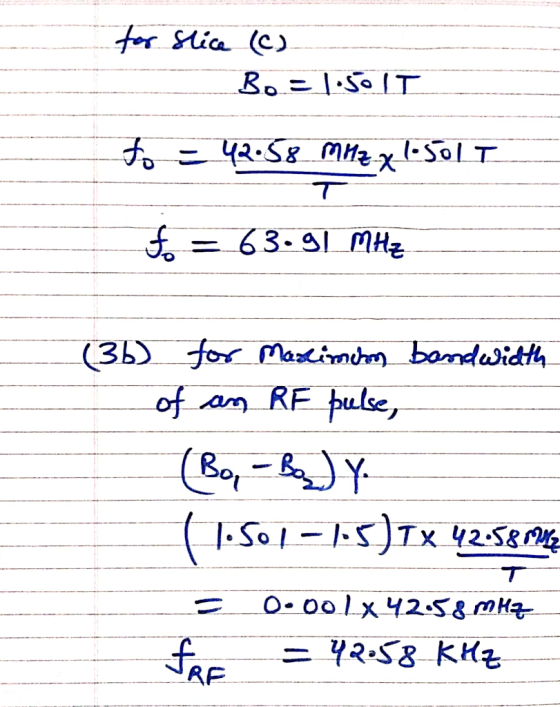 ofam RF pulse, RF