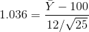 1.036-Y-100 12/v25 1.036 =