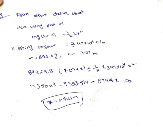 n=892 kg