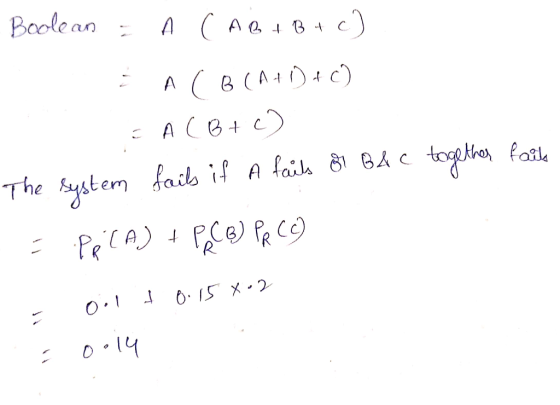 Boole a) oil aa 8 GAc The system ai O 14