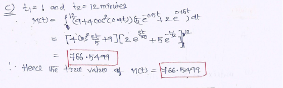 c) t,-↓ and te- minutes 3卜 | 66-5499 412