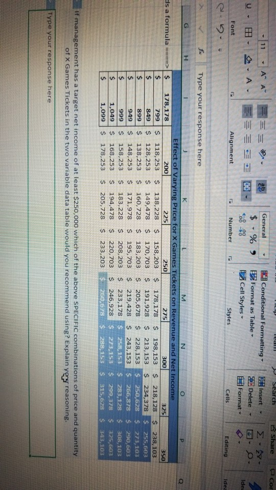 GM Search Share Tealn Cor A A General Conditional Formatting Insert 11 $ % Format as Table EDelete U E A Cell Styles Format I