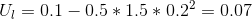 UI 0.1 0.5 1.5 0.22 - 0.07