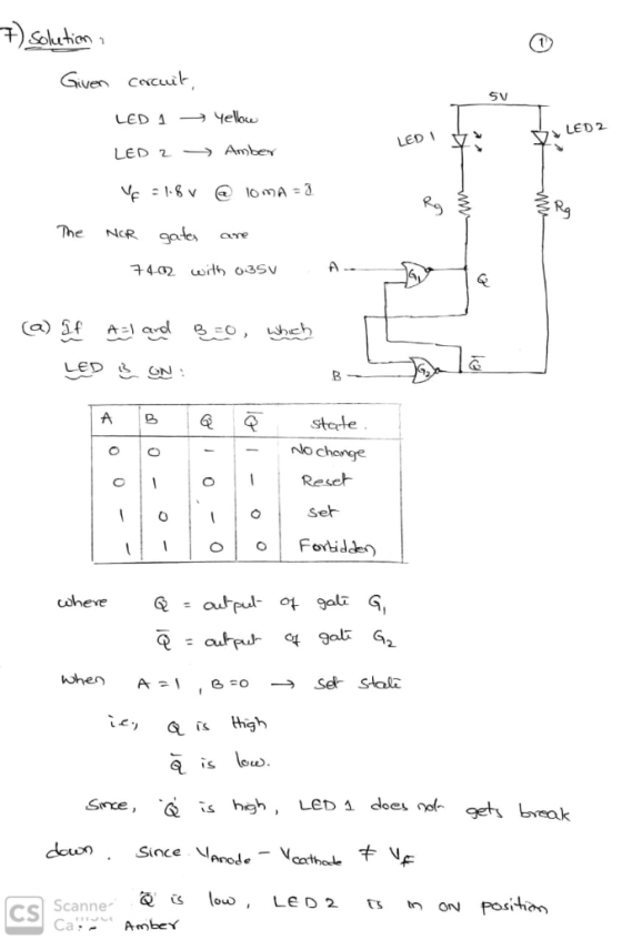 iven Cecuil- 今V LED 4 → Yellow LED 2 LED LED 2 → Amber The NCR go A stele o change Reset set thg o get beak CS Scanne Ca Ambe