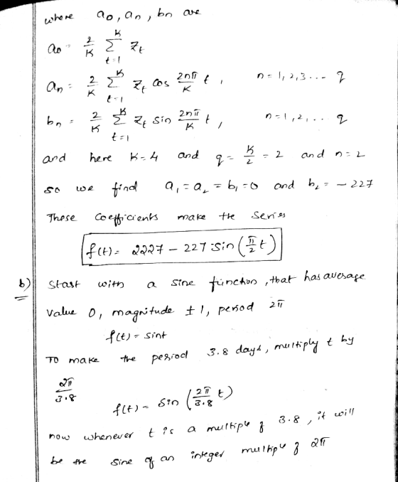 2n介 n2,3 .. マt Sin 2nm K I and here K-4 and a Stne tinchn ,that has avesape ft)- Sint 3. 3.8 it eil