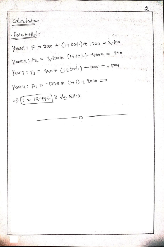 Calculaton .Polc mehod: eo: Fl coxr 2