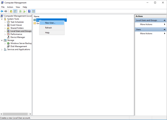Computer Management X File Action View Help Computer Management (Local System Tools >Task Scheduler >Event Viewer Shared Fold