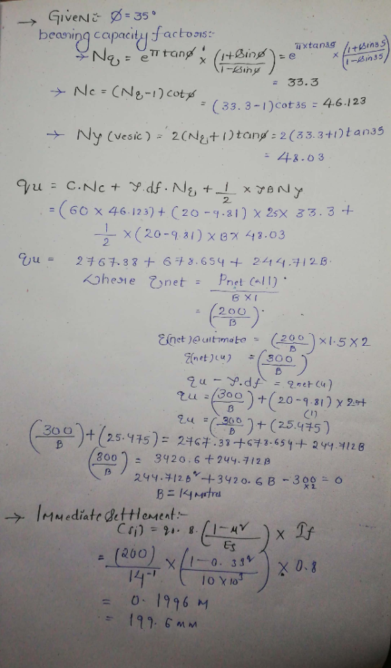 beaninq capacityfacto31s I-必in35 33.3 46./23 (33. 3-1)Cot3S t an35 48 03 2. (60 x 46.123) + (20-9-31] χ 25X 33, 3 + -1. x(20