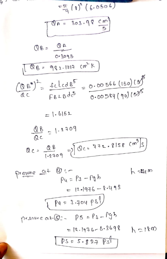 6.0506) 30 3.9 A O 3095 92 11 C k COL)eled o oo 566 (150)( 0.005y (0)(63 & C F&LBd .209 Q c t-2709 at enure Pu= Pa - Pgh (2-1