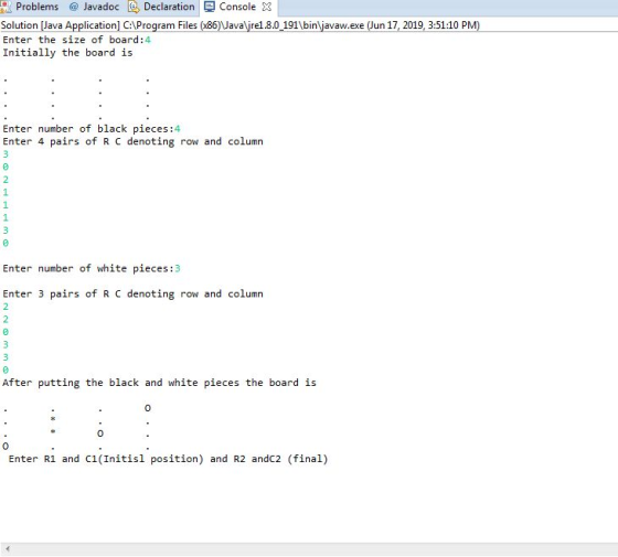 @ Javadoc Declaration Console Problems Solution [Java Application] C:\Program Files (x86)Javaljre1.8.0 191\bin\javaw.exe (Jun