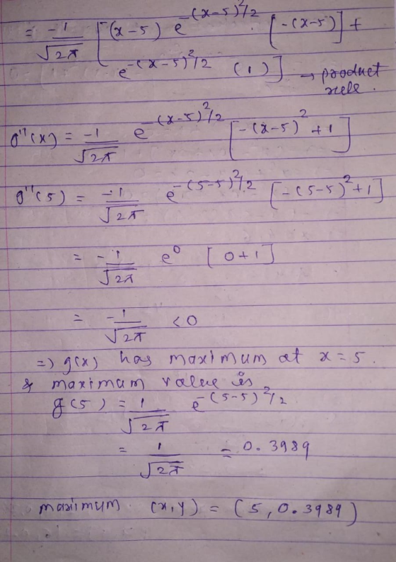 之 2. 2, :)m) has maximum at X-5 C5) e. (52- o. 3939 J2を