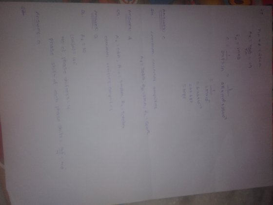 Av Nou IMH3 578D =626110 =63 69 Answes COLccto amp ex A Sod P 5MA 6o Ansues A ode A SohmR oh Coromon Ansve% Av= 12 Lentju: 16