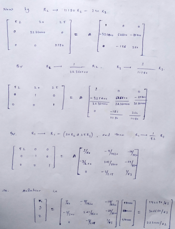 2 0 R3 R, 11180 R2- Now 2 S 2 o S 2 26600 33 5400 22 360000 A IS6 260 0 3 R2 By 22 36000o 1 2 S S 2 2 o C O - 75400 - 33 54o0