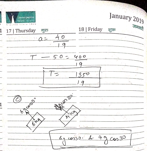 January 2019 18 | Friday 1 171 Thursday