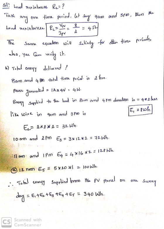 sod! bocol menintamee Re= ? Take any one time period, let say gam and 3pm, then the Load serialomee RLST = 437 The same equat
