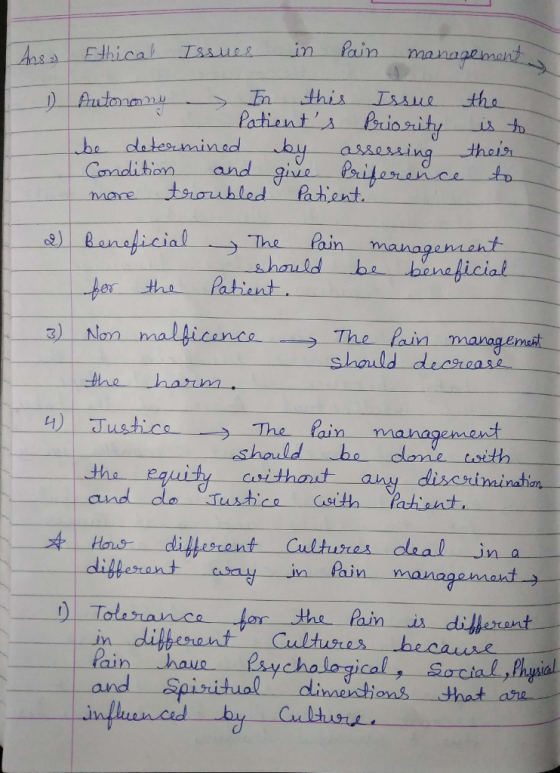 as Ethical Issues in Patienti Brioity 14 dlition and The nmanagRA ahunt 3) Nlom should decorea ㄙ ㄧ The Pain manag cothot and dle rustica sith tarhisnt in fain--y dlimentioms hat ar