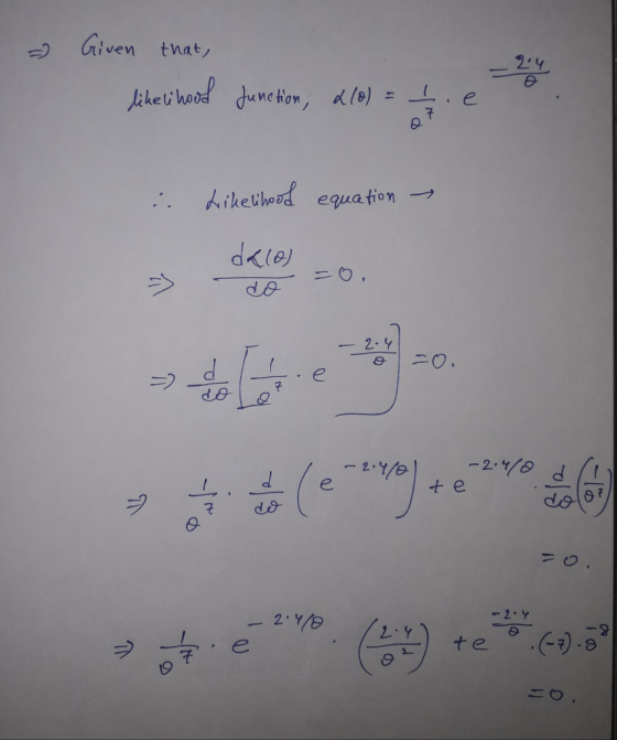 une Hon ,、 hikelihood equation 2.Y -2.48 t e ヲー 2 do ー2.YS し teでリ 구)-8 プー