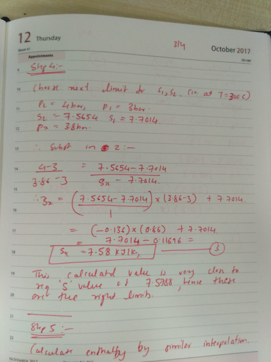 12 Thursday 314 October 2017 wek 4 Appointments 285-080 Stey 4i Choe nuxt linut de 10 7-300 C Pe = ー7-5654 S=ヨ7G14、 38hn 11 1