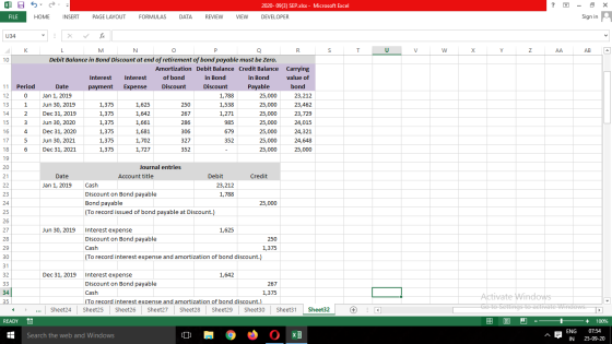 XIA 5 2020-09(3) SEP.xlsx - Microsoft Excel ? X FILE HOME INSERT PAGE LAYOUT FORMULAS DATA REVIEW VIEW DEVELOPER Sign in U34