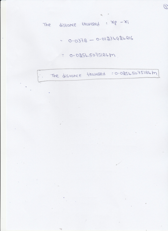 The distance toaveaed 8f_x; o.35 561518 The distance ocveded OS564SISL