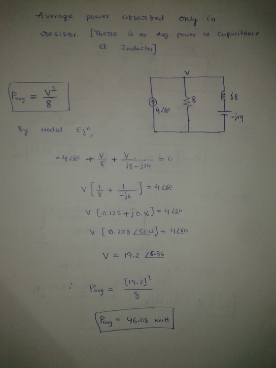 -Average power abson red out 2. 4 260 2 J 6 Po 4605 AN