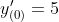yo) = 5