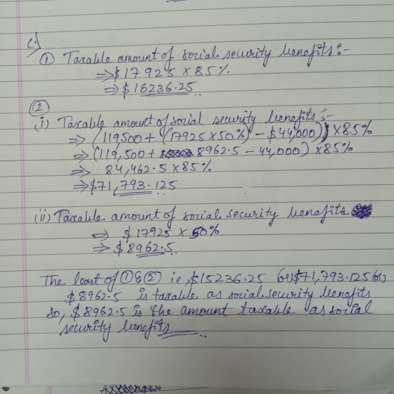 0 Taxable amount of social seurity benefits of >$1792 5 8 8.5% $15236-25 i Taxable amount of social security benefits - (119.