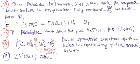 5 Sinee there axe M (by2 =94), M+1 AM+2 paal the copouud v Contarn n oygenafom Ony cepound(Ehao olan Mars 4 E HRO 5X12++6 59