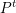 \small P^{t}