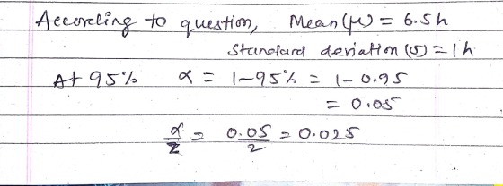 question, Mean& 6:sh =o.os ㄧ