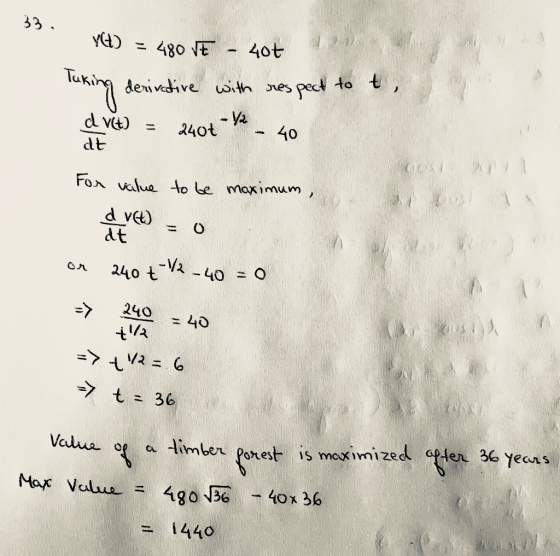uki devve Uth es pect to t dv(t) = 240t . - 40 dt 0A Value tobe maximum O -V2 dt 240 40 tVa imber Porest is moximized plen 3e