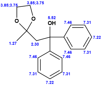 3.85.3.75- 3.85:3.75 5.52 OH 7.46 7.31 1.27 2.30 | 人746 7.467 .31 了31 731 7.22