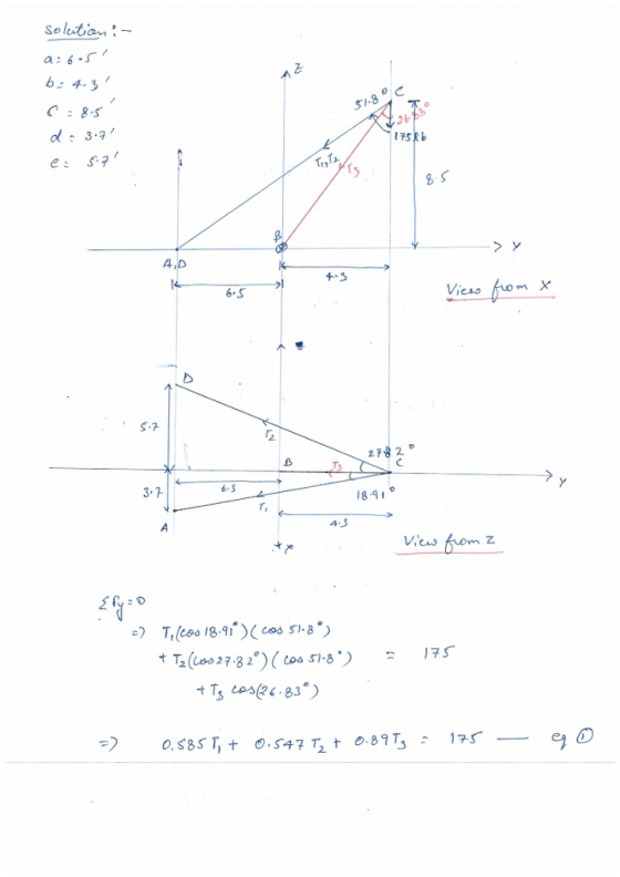Solution:- 7skb A,D S-7 6 3.7 8-91 T, ?