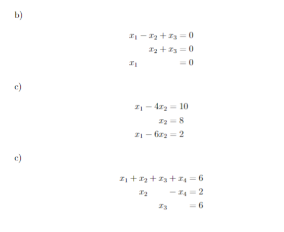 b) 11-12 +13=0 22 +13=0 = 0 c) 11 - 4x2 = 10 22 = 8 D1 - 6x2 = 2 c) 21 +12 +13 + 14 = 6 12 13 - 14 = 2 = 6