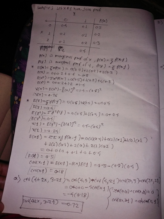 o 02 0 2 0.3 2 a. 6 Nx).76 E(y ) =04) +J))+2(0)+ 2a Co2) (2,3)(2x,21