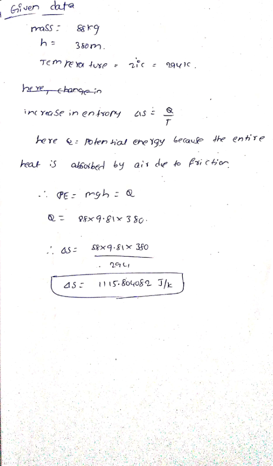 Given cauta hee ehange-in in(Yase in entory as here ePolen hal eregy beca OlScl