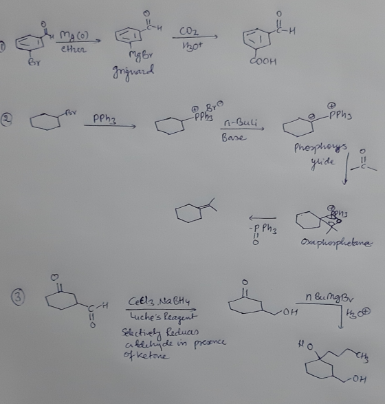 CO2 (- H ether hot COOH eos. PPhz -PPhg PM n-Buli com Base Phosphorys, o glide guide -Р Pha Oxaphospheline n BungBv Ionth of