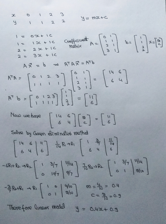 22eIc matrix A 2. 14 G 2 1 3 2 그 6 tu 6 4 6 1o - Thare fore Qnaar modal