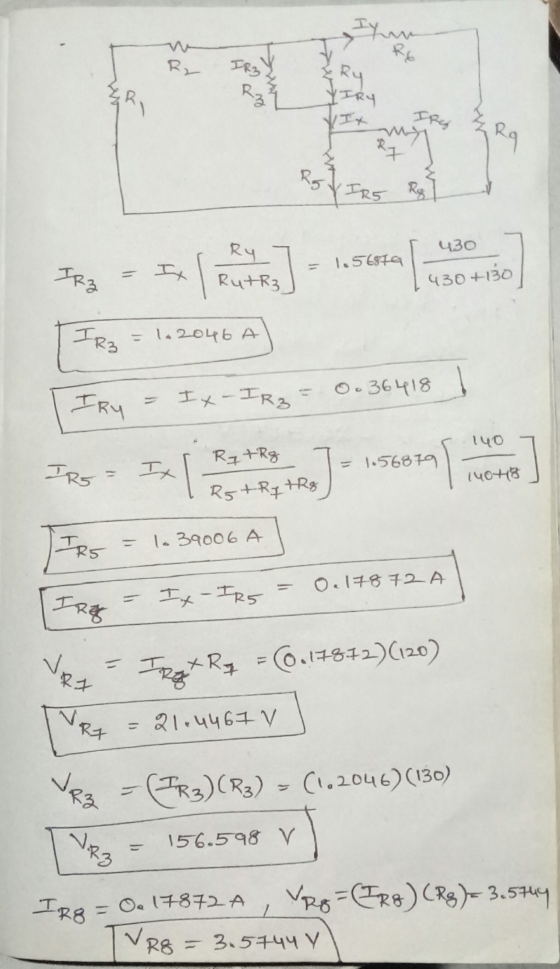 E Ry - ROVIRE Rg] Fires = 12046 A) Try 0.36418 = Ix-IR2 = 140 Fro - Ixl R ] - 1.5079 rechter] IRS = 1.39006 Al IR = I x-IR5 =