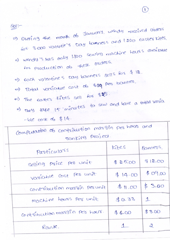 SON: > During the month of January, wendy received Oiders for. 3.000 valenties Day bampers and 1.200 Easter kites, a) wendy