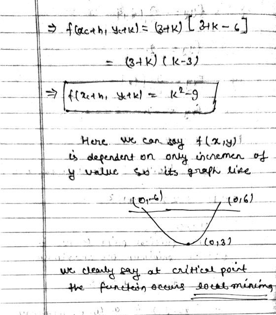 15. fecacieho setu) = (2+K) I 34K- 5] (3+K) (6-32 |flrah, yakl - k²g Here we can say is dependent on only y value soits f(x,y