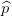 \widehat p