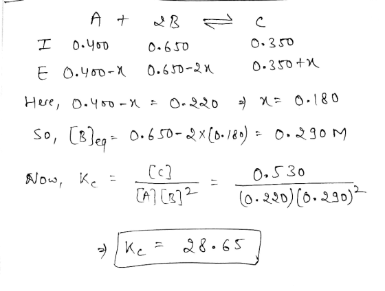 A ने ২ ৪ ८ ০.30 ০.५०0 ০.6 0 O.350 0.6p-২X ६ ০.५०0-X Hee, ০.५७० - X = के ५: ०.[৪ ০ ০.২২০ ০.২৭০ So, (8]e০ - 0.6 50-2x{১-189 Ccl