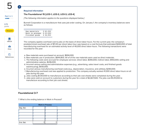Required information The Foundational 15 (LO3-1, LO3-2, LO3-3, LO3-4) The following information applies to the questions disp