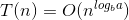 T(n)=O(n^{log_{b}a})