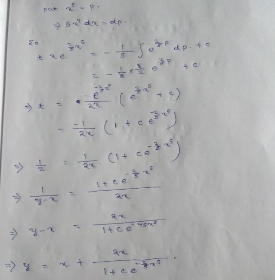 put pe suda_dp. tre -ţ ser ap. tc Heer an gen. ar » g-r - He e 450€ ३ । => y = x + - 1 tee