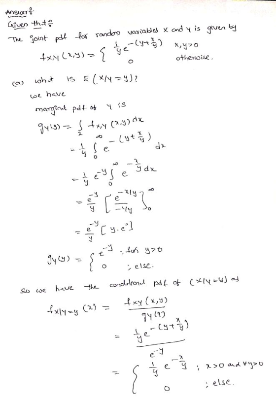 Arsuer 응 he ot -for rancero variables乂and Yis given by ,170 otherise we have メ/Y e. else. else